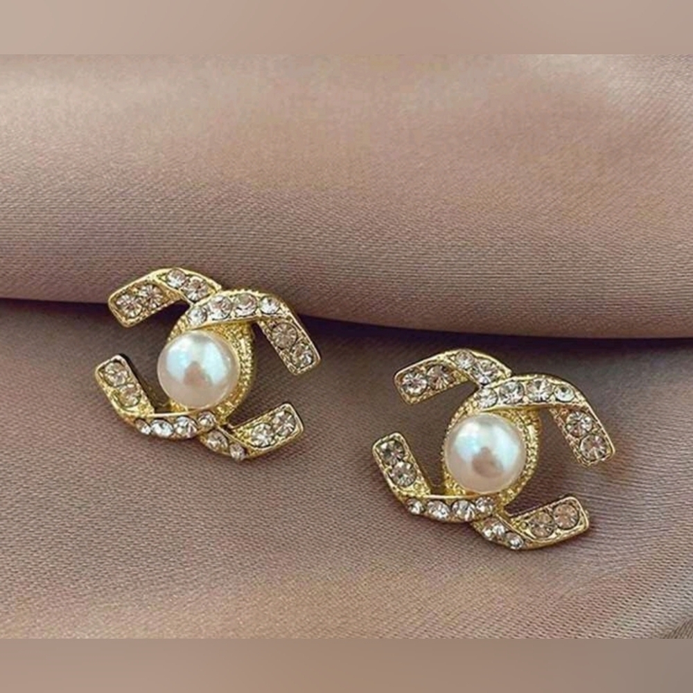 Chanel Style Earrings